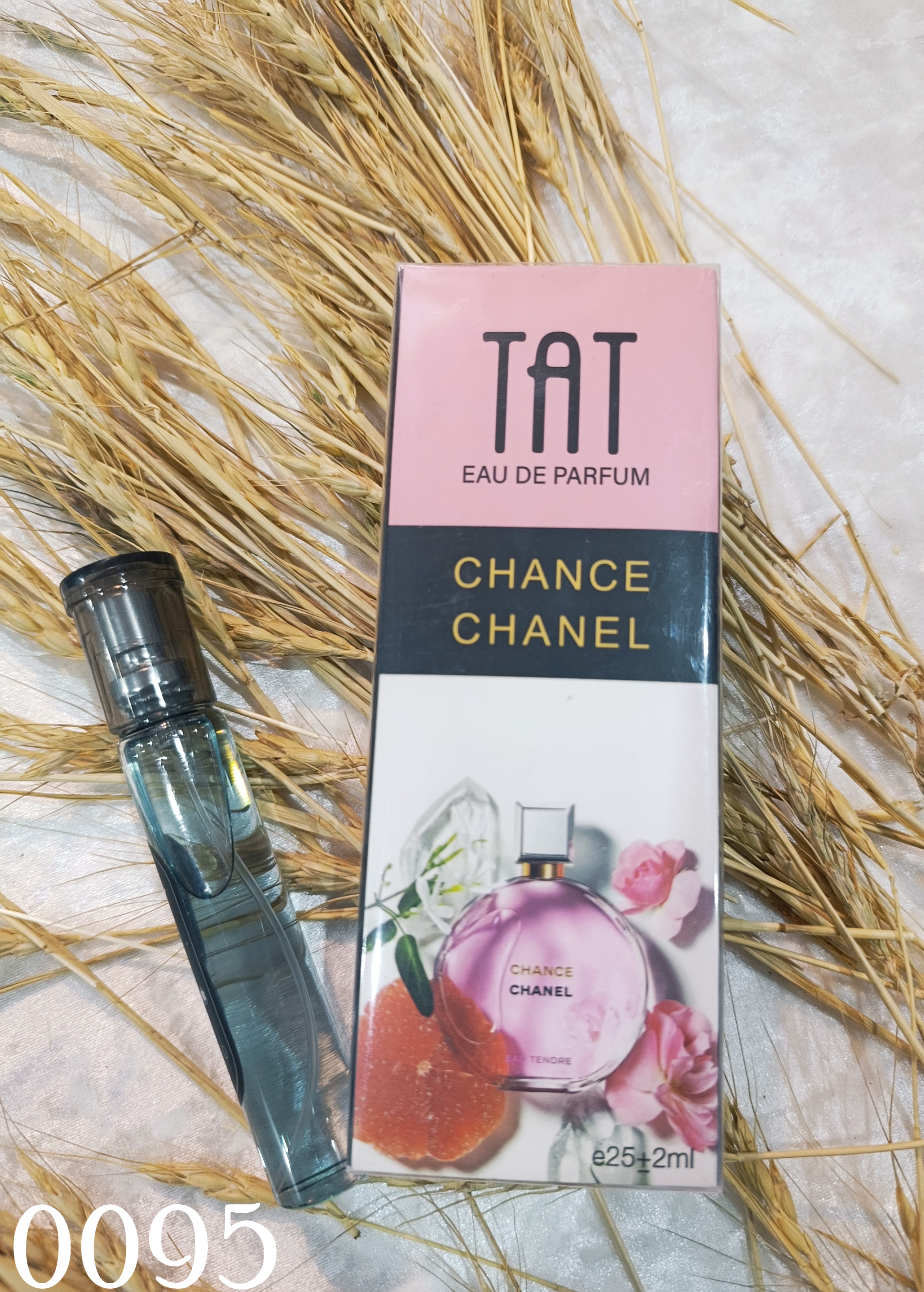 عطر تات25میلی با رایحه chanc Chanel اصیل و ماندگار