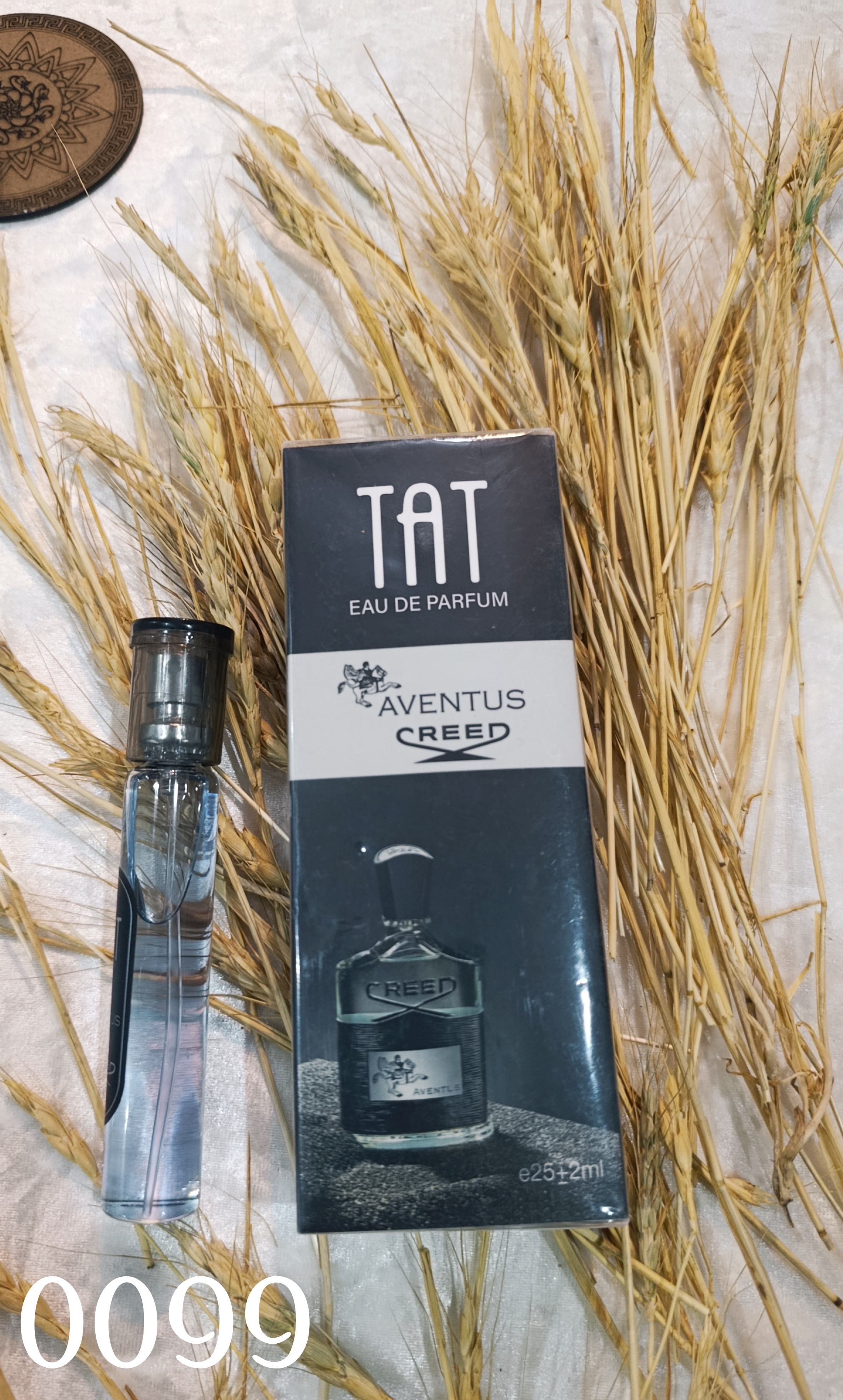 عطر تات25میلی با رایحه Aventus اصیل و ماندگار